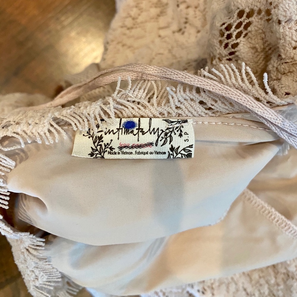 FREE PEOPLE Harper High Neck Halter Lace Dress NWT - Picture 10 of 12